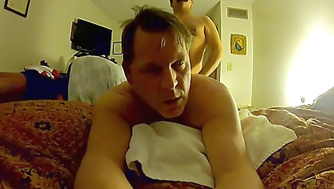 Mature teen gets fucked hard on the couch on camera