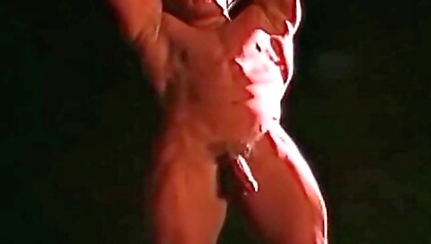 A hot brunette with a sexy body is doing foot fetish