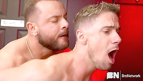 Sexy blonde in this porn video has a guy that loves to fuck