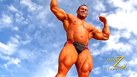 Amateur porn video of a hot dude with big and round tushies