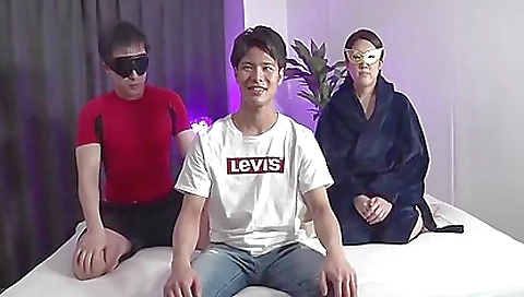 Japanese porn movie with the guy in a nice underwear